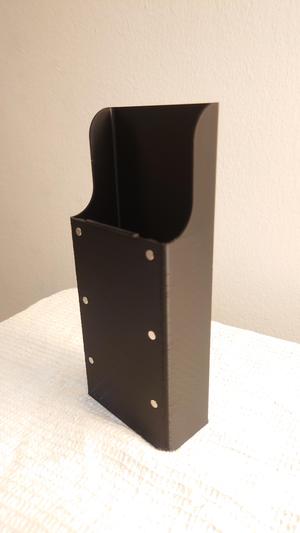 Bambu X/P Series Poop Chute (OpenSCAD; customizeable)