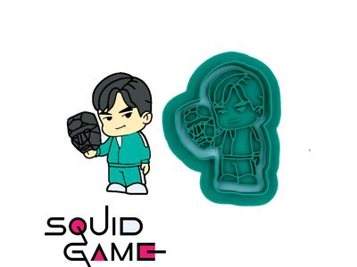 Squid Game 001 Frontman  Hwang In-ho Cookie Cutter