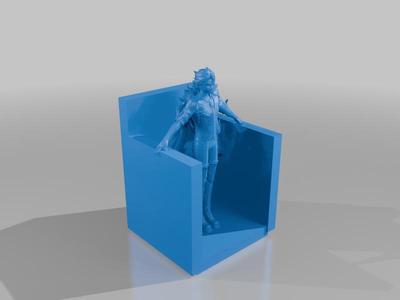 Wriothesley figure w chair
