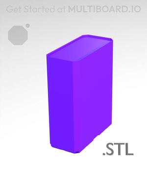 1x2x2·5 - Multibin Insert - STL Remixing File
