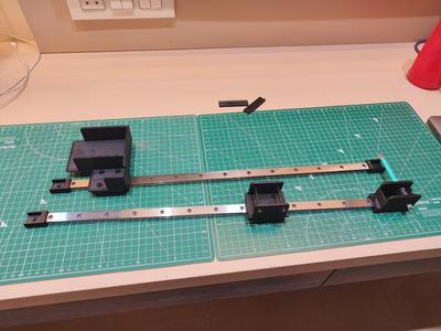 Paragliding line length trim check/measure