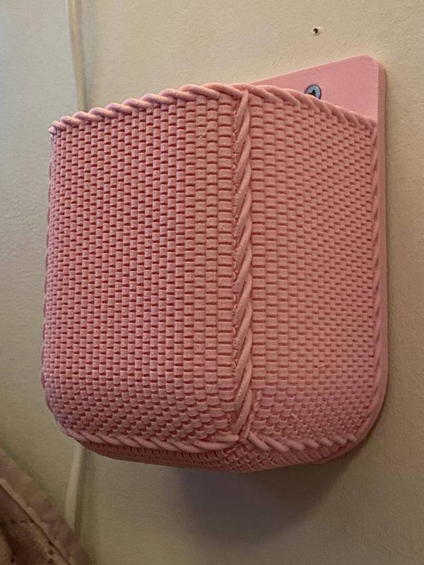 Cute Weave Bedside Basket