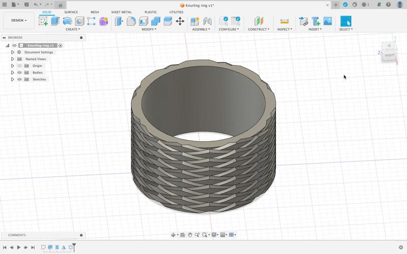 Knurling Ring