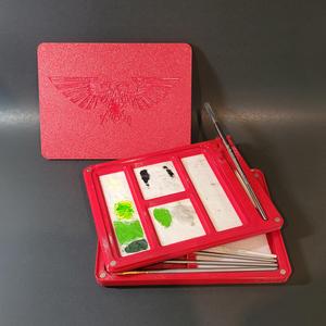 Wet Palette w/ Brush Holder & Storage