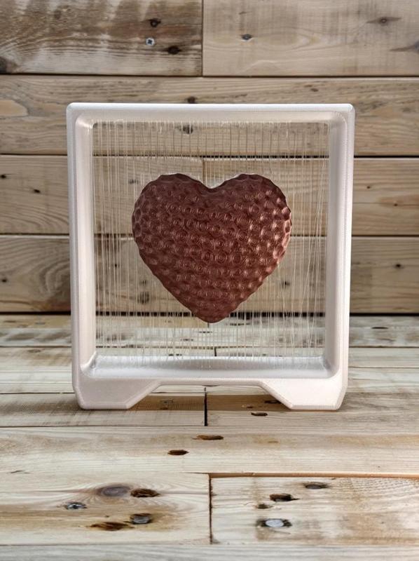Dented Heart String Art