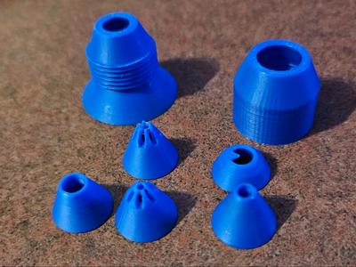 Piping Tips Set for Baking - Threaded