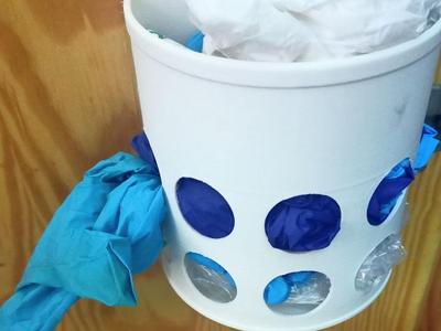 Kitchen Glove/Bag Organizer