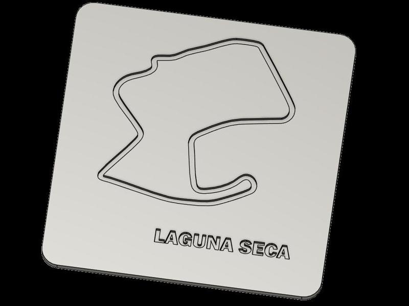 Laguna Seca Drinks Coaster