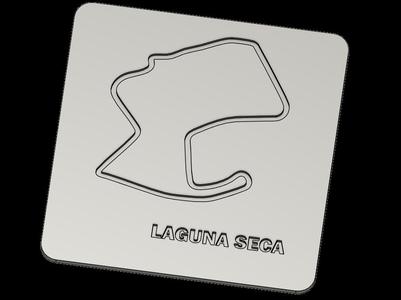 Laguna Seca Drinks Coaster