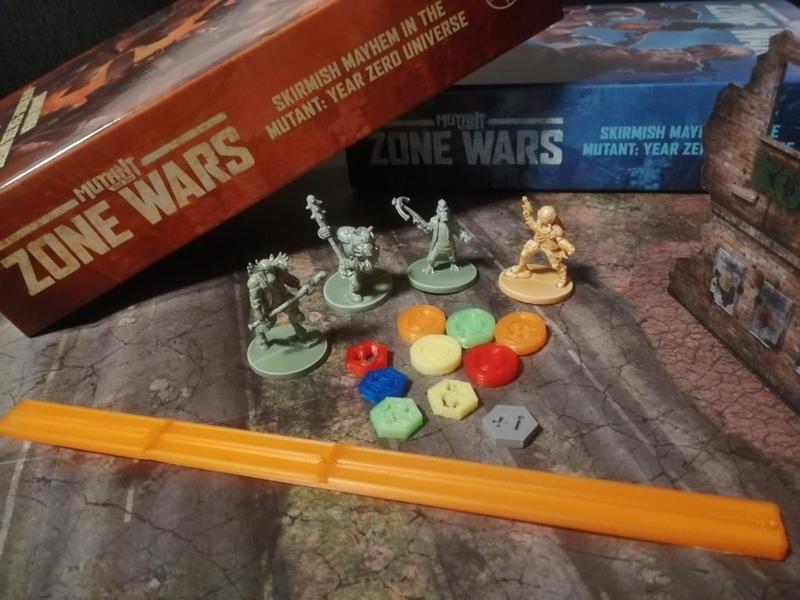 Mutant: Year Zero - Zone Wars Tokens 