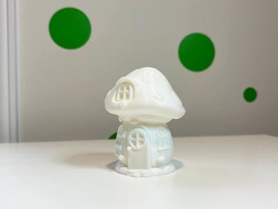 Fantasy Mushroom paintable house