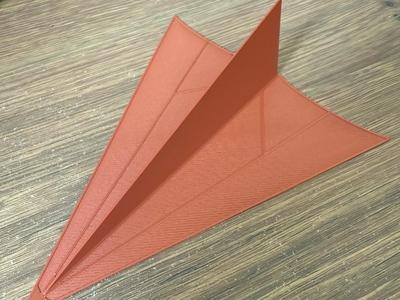 3D printed paper airplane