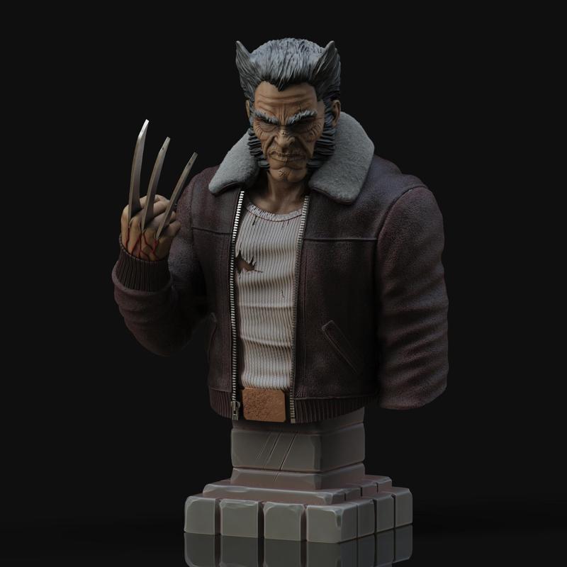 Old Man Logan Bust (Pre-Supported)