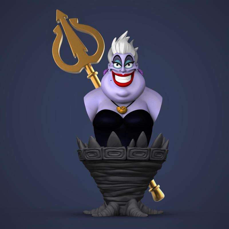 Ursula Bust (Little Mermaid)