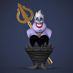 Ursula Bust (Little Mermaid)