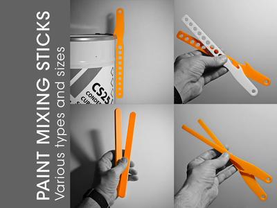 Paint Mixing Sticks