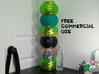 Stackable Bowls - Low Poly (2 Styles, Free 2 Sell)