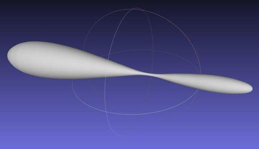 Large Analemma Sundial Gnomon