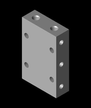 HMG7.3 E3 MGN12-H Box X Carriage Top.stl