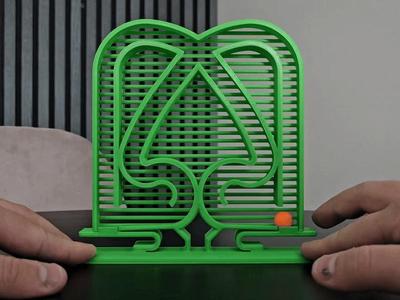 Print In Place - Akimbo Marble Launch - Fidget toy