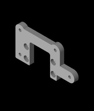 HMG7 MSDD Ender 5 Gantry Adapter.stl