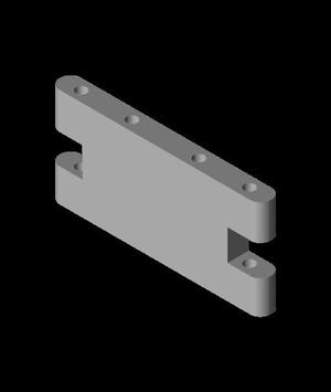 HMG7 Box Linear Rail X Carriage Bottom.stl