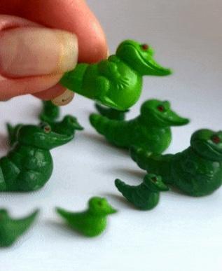 Crocodile — Vintage Plastic Toy