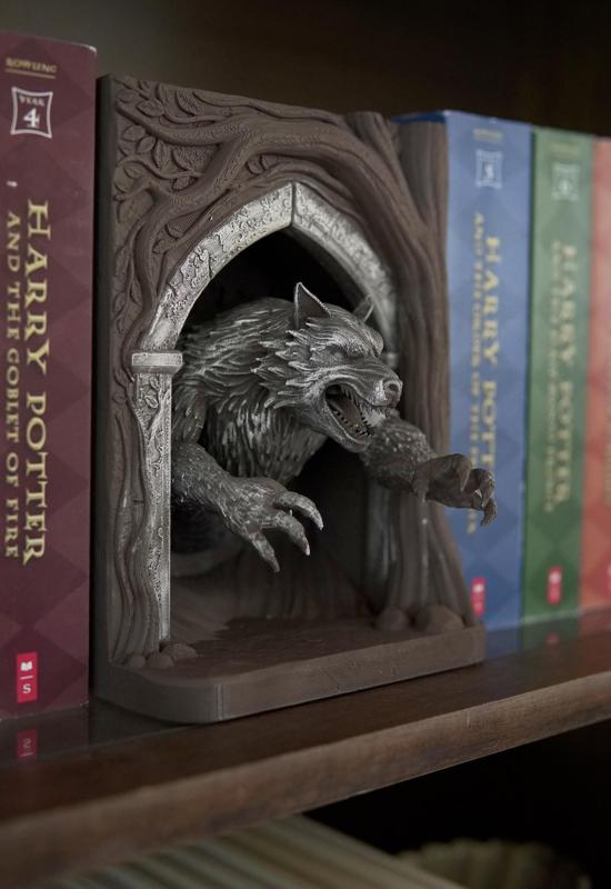 Werewolf Book Nook- Professor Lupin Inspired