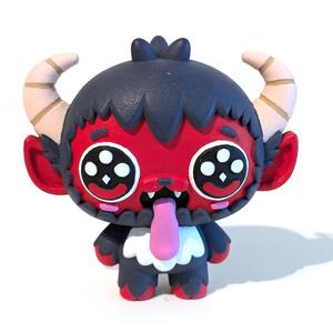 Cute Littlest Krampus 3D Printable Art Toy Figure – Adorable Holiday Design