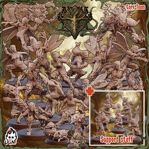 Wood Elves (Tree Dryads Style) - Elves - UGNI - Fantasy Football - Expanded