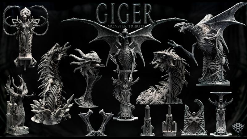 HR Giger: Monster Tribute (Mini Monster Mayhem Release)