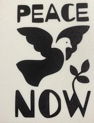 Peace Now sign