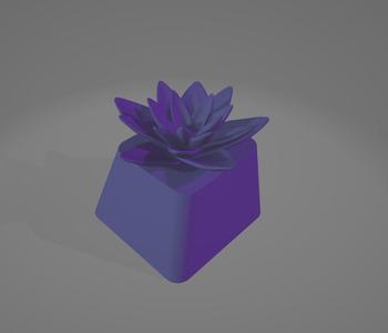 water lily keycap