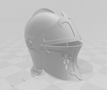 Knight Helmet Modified