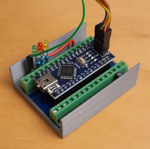 Arduino Nano Bumper with added protection (for screw terminal "shield")
