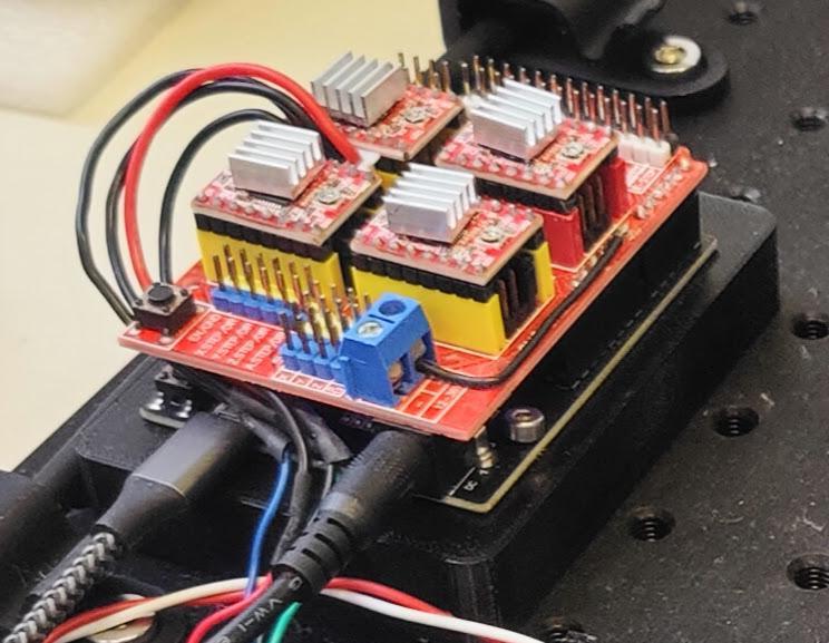 WEMOS/Arduino Optical Table Mount