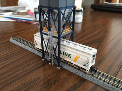 N Scale - 16' x 16' Loadout Structure