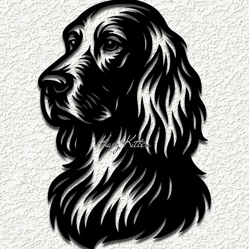 irish setter puppy dog wall art home decor