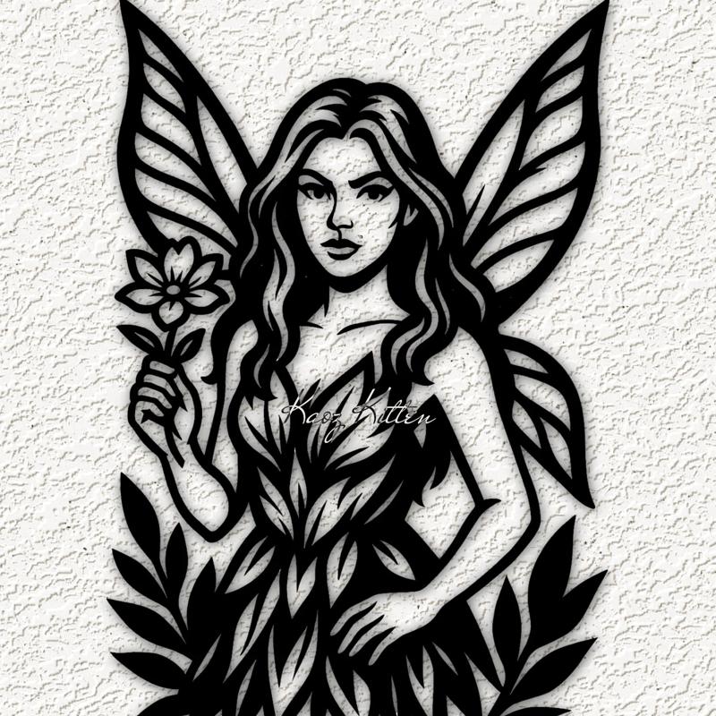 earth fairie element fairy wall art home decor
