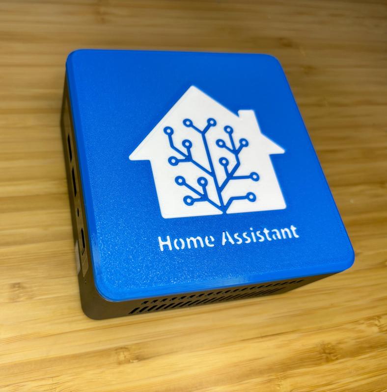 Home Assistant NUC top
