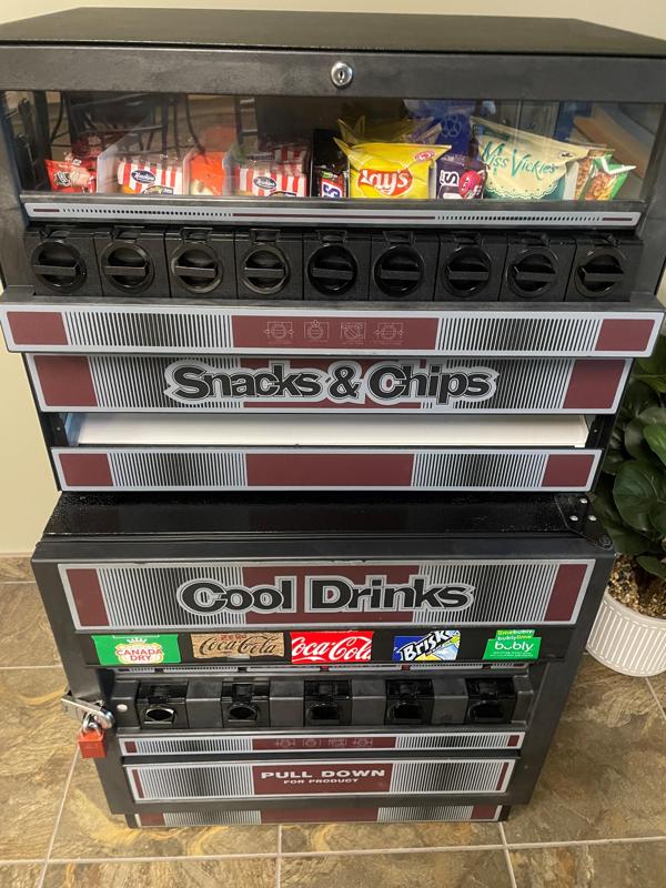 Edina - Snack King - Antares Vending $1 (Loonie) $2 (Toonie) Coin Detection Discs