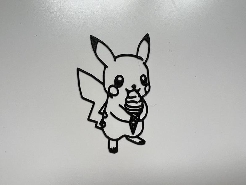 Pikachu Wall Art #3