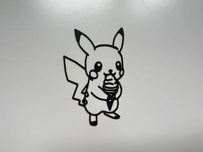 Pikachu Wall Art #3