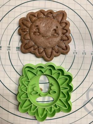 Sun cookie cutter 2