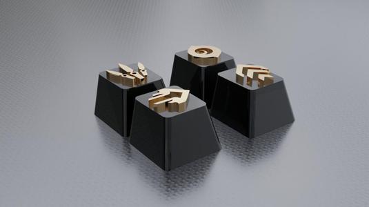 Jett Keycaps Valorant (Multiple Designs - Variations) Bundle