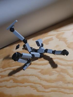 TPU Action Figure Double Joint