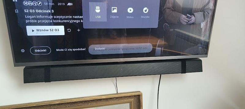 Xiaomi Mi TV 4S soundbar mount