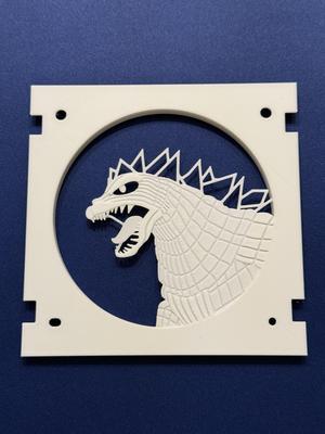 Godzilla Pinball - Speaker Lighting - Godzilla Insert