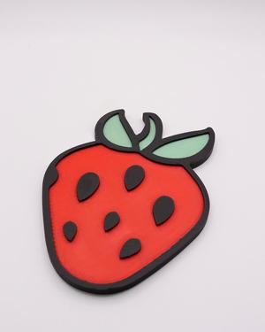 Strawberry Coasters