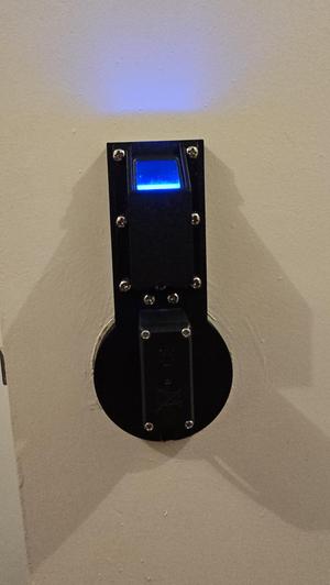Fingerprint-Activated Door Mechanism